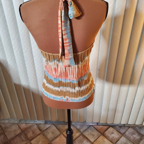 Ombre type halter top - Picture 2 of 3